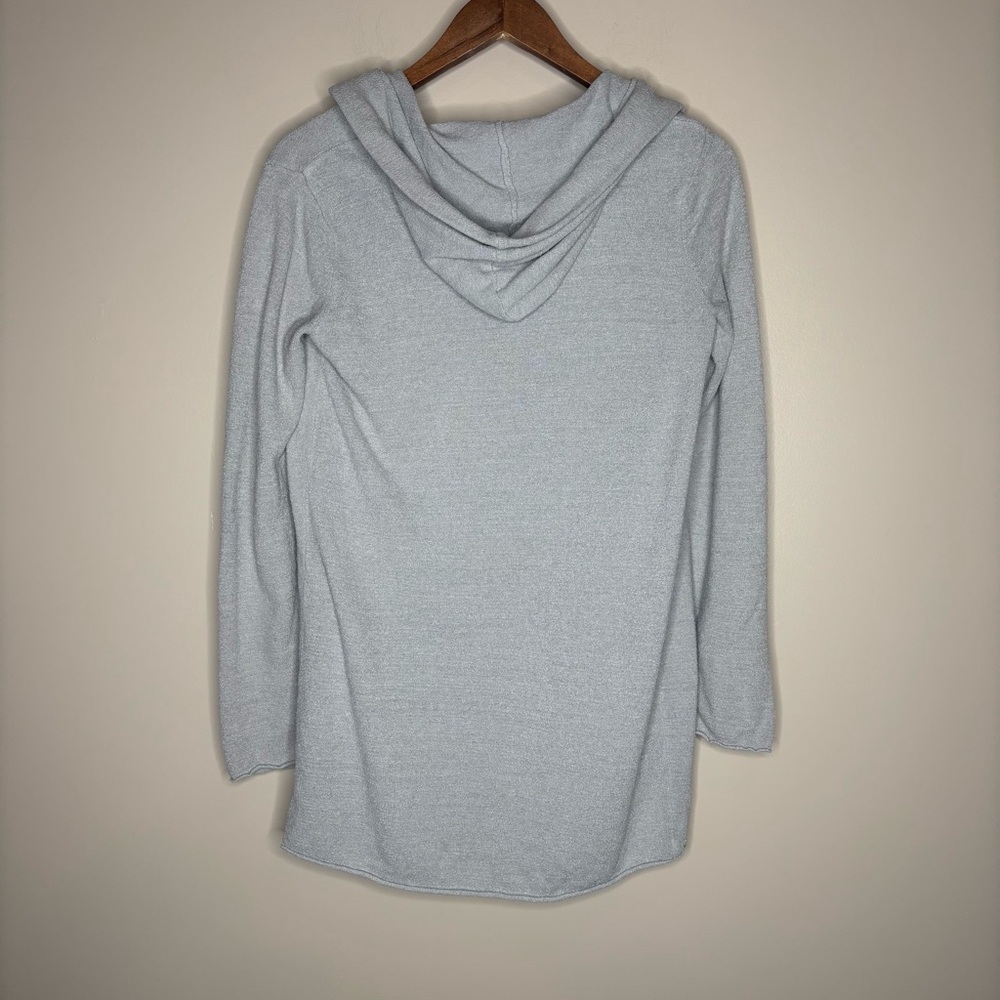 Barefoot Dreams CozyChic Ultra Lite Hooded Cardigan Sweater - Picture 6 of 7
